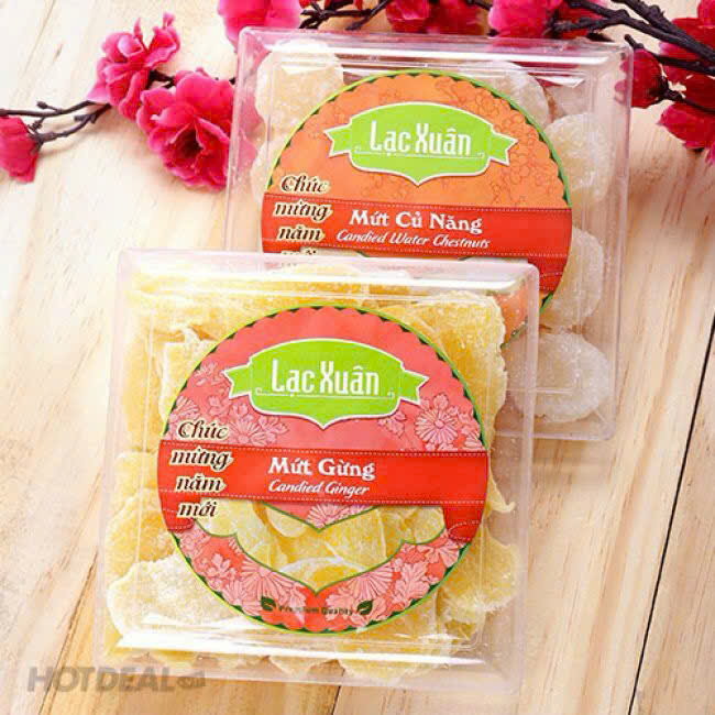cách đóng gói mứt Tết