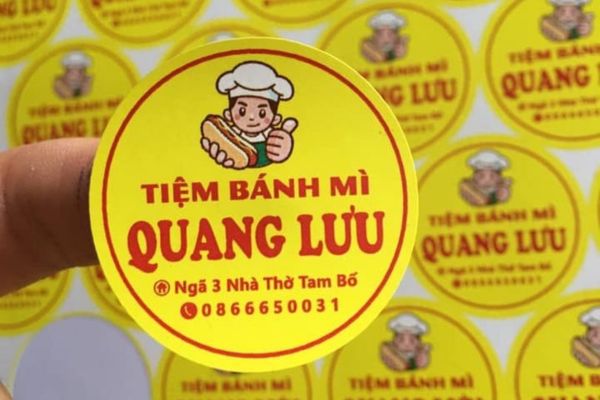 Vai trò của tem dán bánh mì đối với sản phẩm