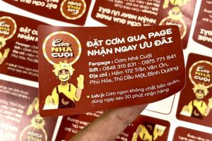 In tem dán đồ ăn